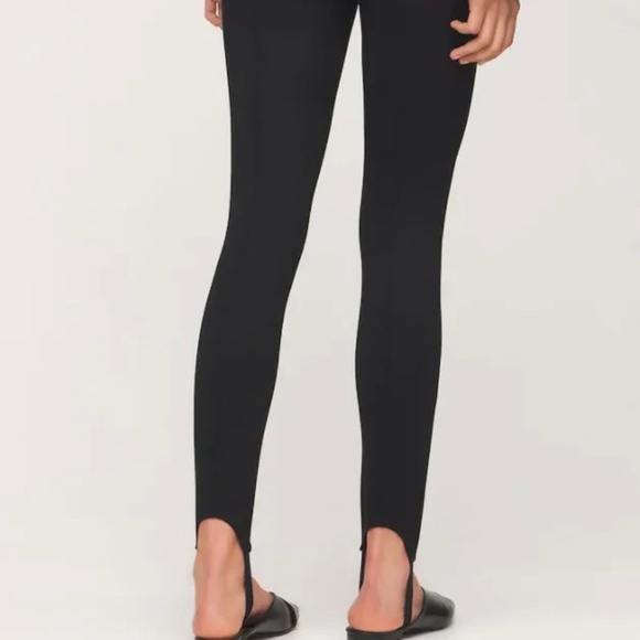 Anine Bing West Stirrup Legging Black US0/ XXS NWT - Picture 5 of 8